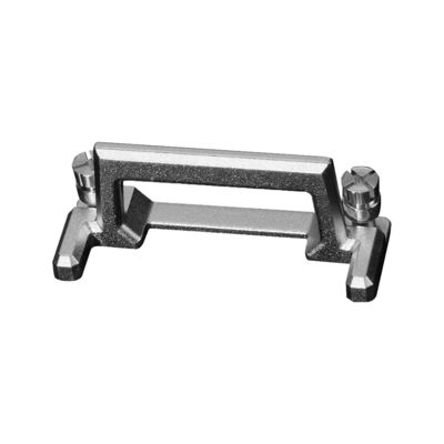 Anodisierte Aluminiumpräzisionsbearbeitete Teile Klargriff für Telekommunikationsgeräte