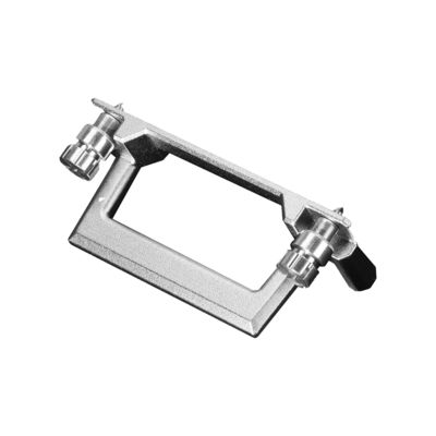 Anodisierte Aluminiumpräzisionsbearbeitete Teile Klargriff für Telekommunikationsgeräte
