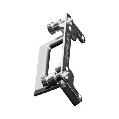 Anodisierte Aluminiumpräzisionsbearbeitete Teile Klargriff für Telekommunikationsgeräte
