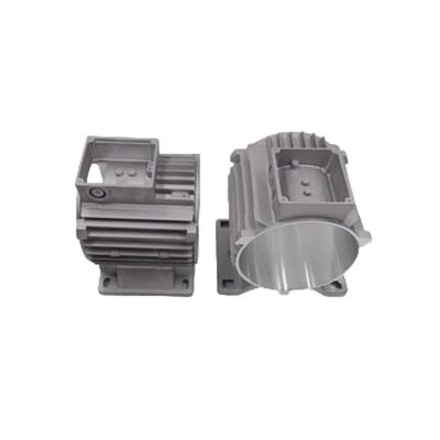 Elektronische Aluminiumlegierung Druckguss Wärmesink Teile Komponenten Silber