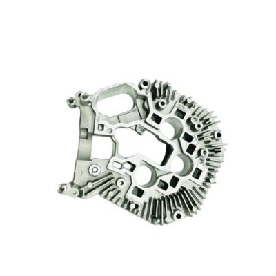 Elektronische Aluminiumlegierung Druckguss Wärmesink Teile Komponenten Silber