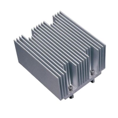 OEM / ODM Aluminium Extrusionswärmesink Silberwärmeverteilung