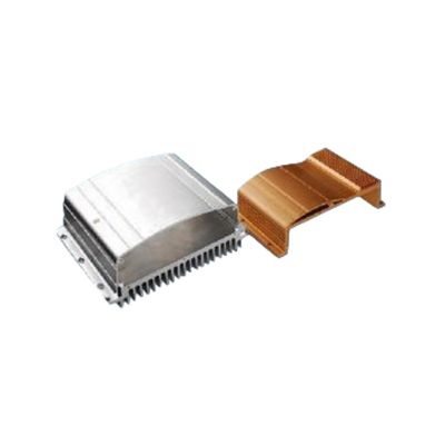 Aluminium-Extrusionswärmeschwimmer mit einfacher Installation