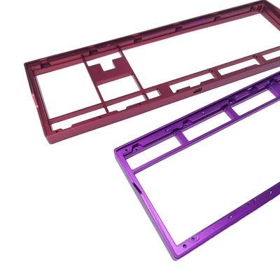 Industrielle CNC-Bearbeitungen Gehäuse Produkte CNC-Fräsmaschinen Komponenten Silber