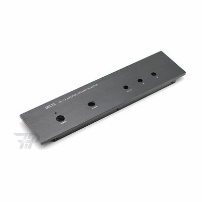 Anodisierte Frontplatte aus Aluminium mit hervorragender Schlagfestigkeit