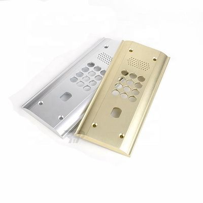 Anodisierte Frontplatte aus Aluminium mit hervorragender Schlagfestigkeit