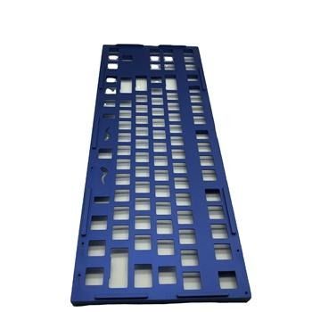 Aluminiumbearbeitung CNC-Vorplatte, anodiert für industrielle Verwendung