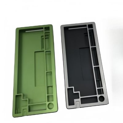 Aluminiumbearbeitung CNC-Vorplatte, anodiert für industrielle Verwendung