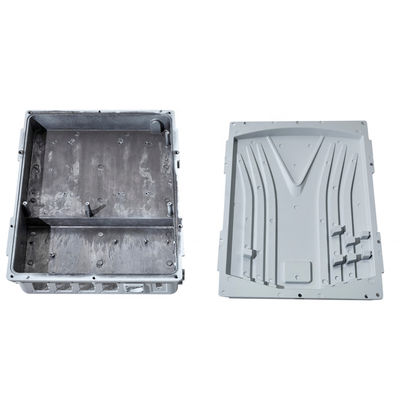 Industrie Automobil Aluminium Druckguss Gehäuse Bauteile Silberfarbe