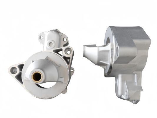 Silber Aluminium Druckguss Gehäuse Prozess Pulverbeschichtung Leichtgewicht