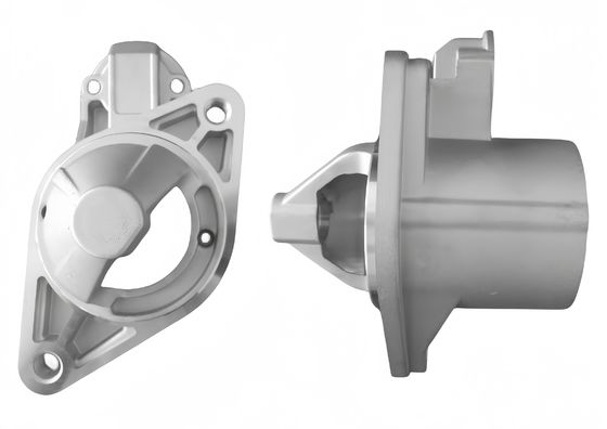 Silber Aluminium Druckguss Gehäuse Prozess Pulverbeschichtung Leichtgewicht