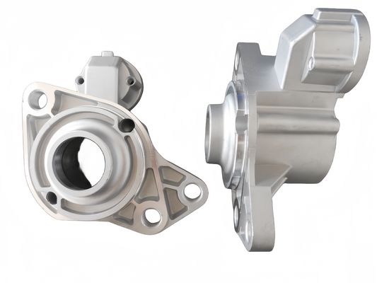 Silber Aluminium Druckguss Gehäuse Prozess Pulverbeschichtung Leichtgewicht