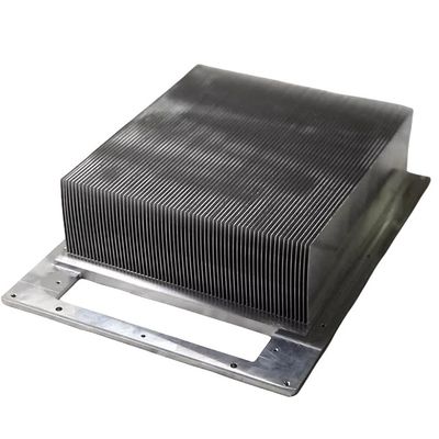 OEM-CNC-Verarbeitungsservice für Aluminiummaterialien mit Schieferflossen-Wärmebecken