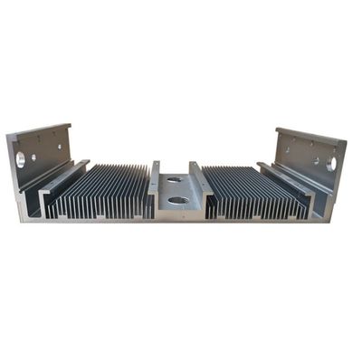 Versatile Aluminium-Extrusionswärmeschwimmer ästhetische kundenspezifische Silberwärmeschwimmer