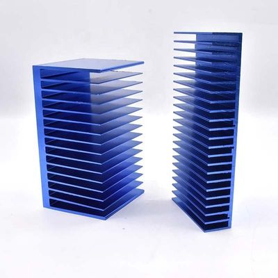 Leichtgewicht Aluminium Extrusionswärmeschränke Profil Heatsink Extrusion