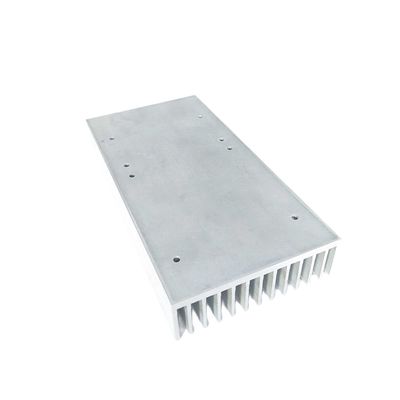 Anpassungs-Aluminium-Extrusionswärmesink Silber-Wärmeverteilung Aluminium