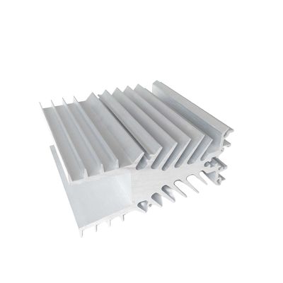 Anpassungs-Aluminium-Extrusionswärmesink Silber-Wärmeverteilung Aluminium