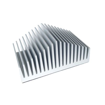 Anpassungs-Aluminium-Extrusionswärmesink Silber-Wärmeverteilung Aluminium