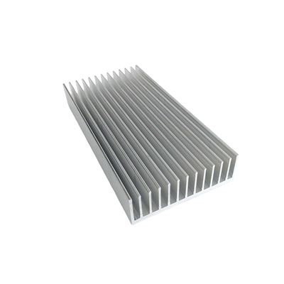 Anpassungs-Aluminium-Extrusionswärmesink Silber-Wärmeverteilung Aluminium