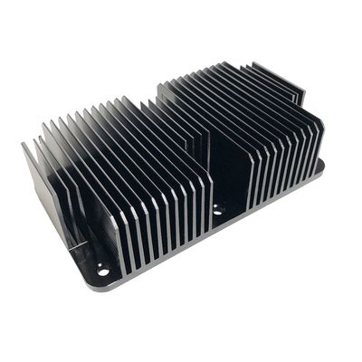 Hardware Aluminium CNC-bearbeitete Wärmeabnehmer Komponenten Pin Fin Typ