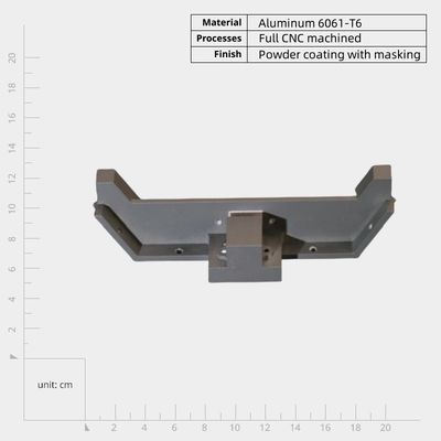 CNC-Bearbeitete Teile mit Anodisierung, Polieren, Polsterbeschichtung
