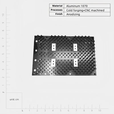 Anpassungsfähiger Aluminium-Kaltschmiede-Wärmeschwimmer für eine verbesserte Wärmeabsorption