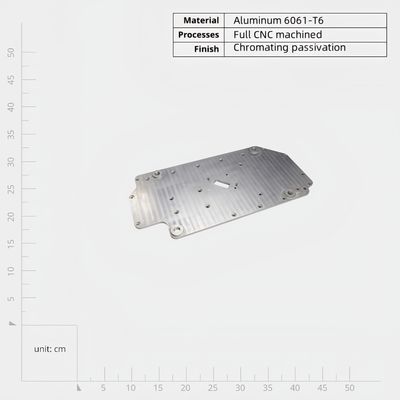 CNC-Fräsen-Bearbeitung anodisiertes Aluminium-Steuerfeld mit Anpassung