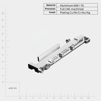 Anodisierte Prototypen, schnell bearbeitete Teile mit Wärmebeständigkeit und einfacher Montage