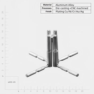 Metall-Aluminium-Gießdienstleistungen, spezielle Präzisions-Gießteile aus Aluminiumlegierung