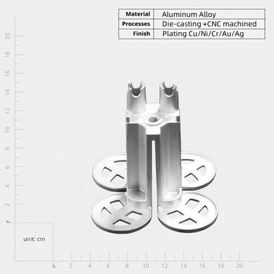 OEM ODM Druckguss Aluminiumteile CNC-Bearbeitung Aluminiumlegierung Anpassungsmöglichkeiten