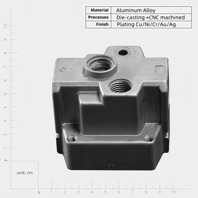 Individuell angefertigte Autoparteile aus Aluminium mit Druckguss Hohe Produktionseffizienz und starke Korrosionsbeständigkeit