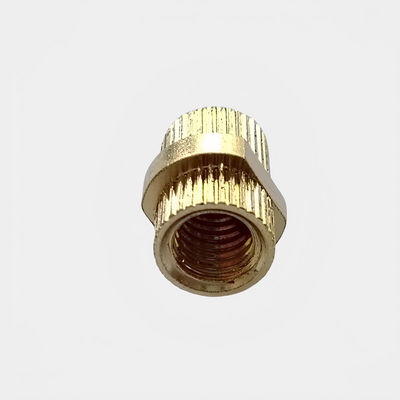 OEM-Maßnahme Nicht-Standard-Kupfer-Schraubstecker Nuss CNC Drehmaschine Präzisionsbearbeitung Teile Service