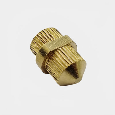OEM-Maßnahme Nicht-Standard-Kupfer-Schraubstecker Nuss CNC Drehmaschine Präzisionsbearbeitung Teile Service