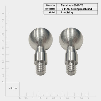 CNC-Drehteile mit 0,01 mm Toleranz
