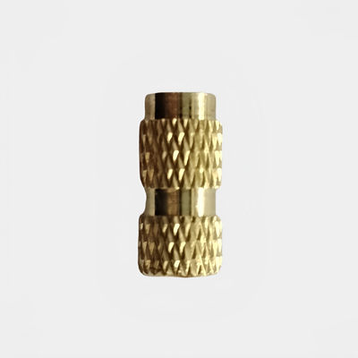 CNC-Drehteile Knurled Handgriffe und Knöpfe Satin Nickel Finish Knurled Nüsse