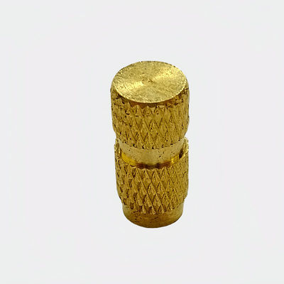 CNC-Drehteile Knurled Handgriffe und Knöpfe Satin Nickel Finish Knurled Nüsse