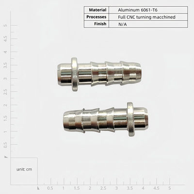 OEM-Mikrobearbeitungsdienste Silber CNC-bearbeitete Edelstahl-Aluminium-Niven