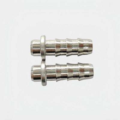 OEM-Mikrobearbeitungsdienste Silber CNC-bearbeitete Edelstahl-Aluminium-Niven