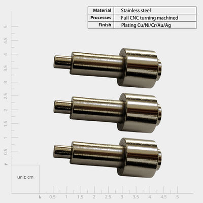 Präzisionsbearbeitete CNC-Werkstücke Kupferlegierung Cu/Ni/Cr/Au/Ag Veredelung