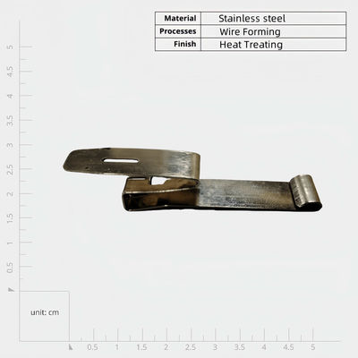 Kupfer Messing Edelstahl Kleinmetall Flachfeder Klemmen kundenspezifisches Präzisionsblechmetall