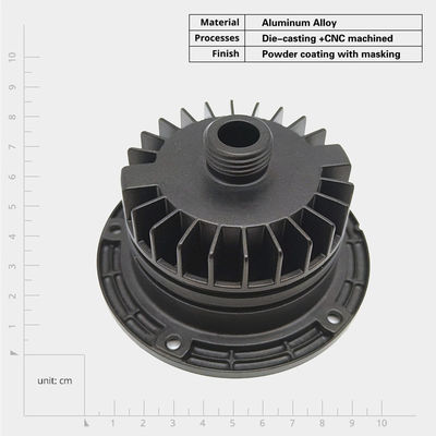 Ausgezeichnete Korrosionsbeständigkeit Die Cast Aluminium Heizkessel Gehäuse für elektronische Geräte
