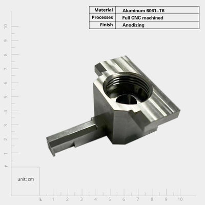 CNC-Präzisionsbearbeitete Metallteile Präzisionsprototypenbearbeitung Anbieten von OEM / ODM-Anpassungen