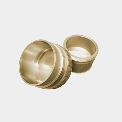 OEM Präzisionsbearbeitete Edelmetallteile CNC-Bearbeitung Fräsen Drehkomponenten