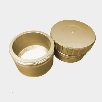 OEM Präzisionsbearbeitete Edelmetallteile CNC-Bearbeitung Fräsen Drehkomponenten