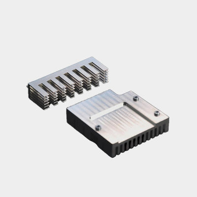 Anodisierte Aluminium-Wärmeschränke mit geraden Flossen