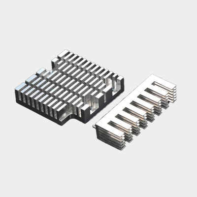 Anodisierte Aluminium-Wärmeschränke mit geraden Flossen