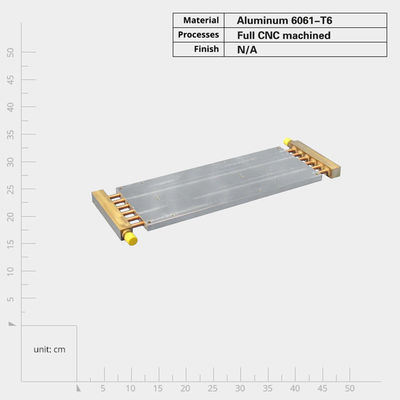 Aluminiumlegierung Flüssigkeitskühlplatte Heizkessel mit Niederdruck und Kupferrohr