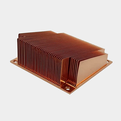 Maßgeschneiderte Kupferwärmeabdeckung für elektronische Komponenten