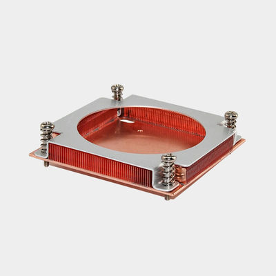 Customized Copper Skived Fin Heat Sink Fined Heatsink Schraubmontage für AMD Intel GPU/CPU