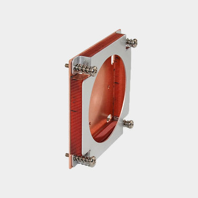 Customized Copper Skived Fin Heat Sink Fined Heatsink Schraubmontage für AMD Intel GPU/CPU